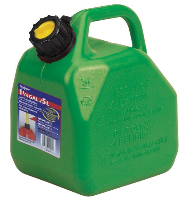 5 Litre Jerry Can - Green 2 Stroke