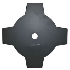 Brushcutter Blade 10" x 1" - 4 teeth - 1.8mm thick