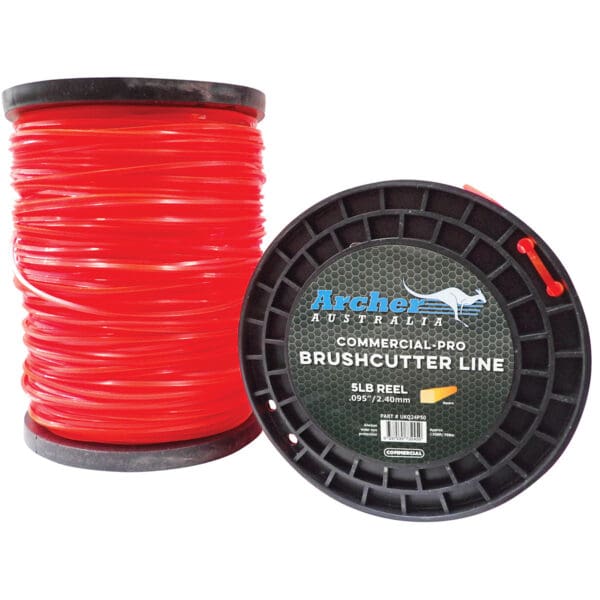Archer 2.25kg Commercial  Square Trimmer Line - 2.40mm x 398m