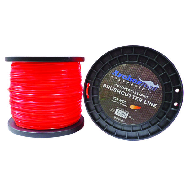 Archer 1.35kg Commercial Square Trimmer Line - 3.00mm x 153m