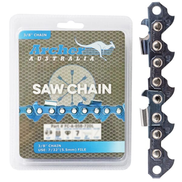 Archer Chain Loop - 3/8", .050", 68DL, Semi Chisel