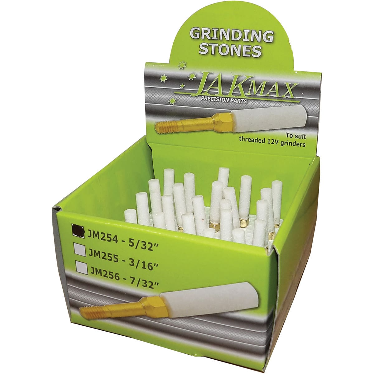 Grinding Stone - Display Pack 25 - 5/32"