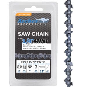 Archer Chain Loop - 1/4" Mini, .043", 56DL, Semi Chisel