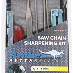 Archer Sharpening Kit Roll Up Pouch 3/16'' ,a237p,A237P,A237 P