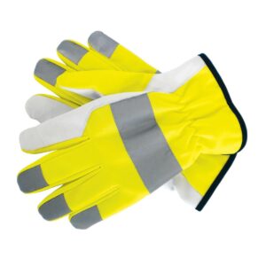Jak Max Hi-vis Goat Skin Work Glove With Inner Lining