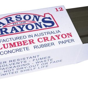 Jak Max Lumber Crayon - Black - 12 Pack ,lcblack,LCBLACK,LC BLACK