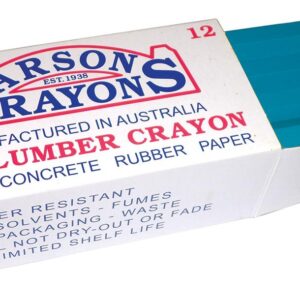 Jak Max Lumber Crayon - Blue - 12 Pack ,lcblue,LCBLUE,LC BLUE