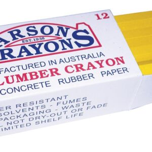 Jak Max Lumber Crayon - Yellow - 12 Pack ,lcyellow,LCYELLOW,LC YELLOW