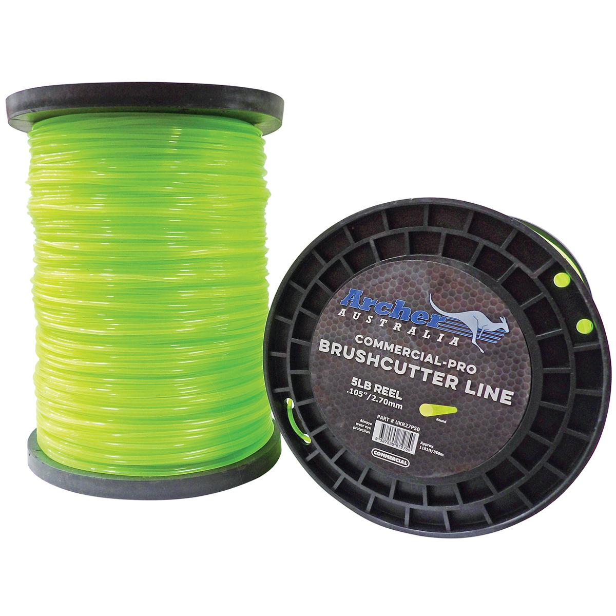 Archer Ultra-pro Nylon Line - 2.70mm / .105†- Round - 5lb Reel